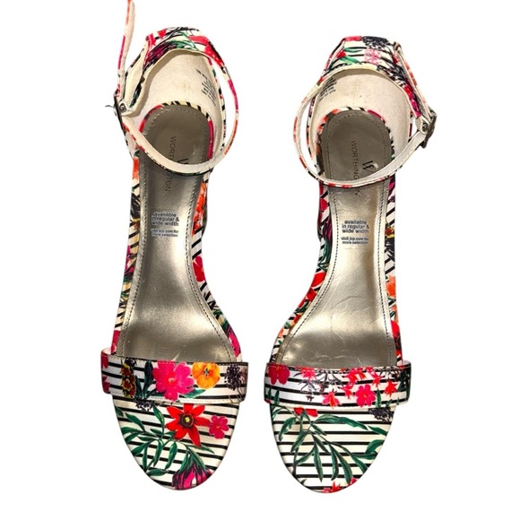 Worthington Multicolor Block Heels Size 10 – Bold, Flirty, Fun Statement - Picture 2 of 7